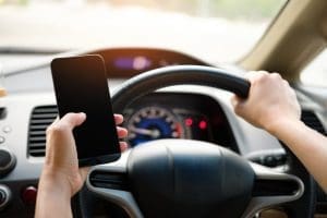 types of distracted driving