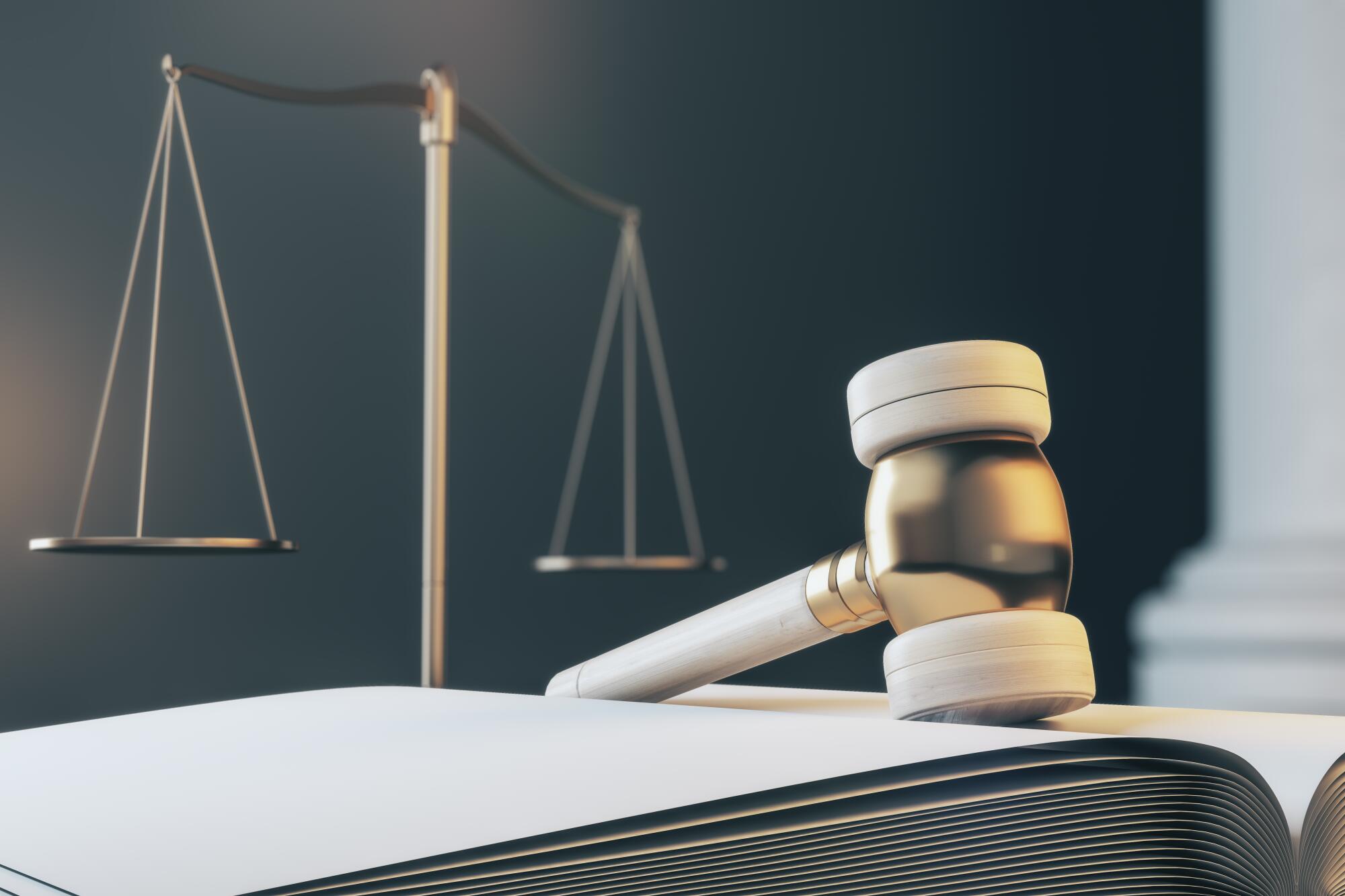defense base act gavel on book