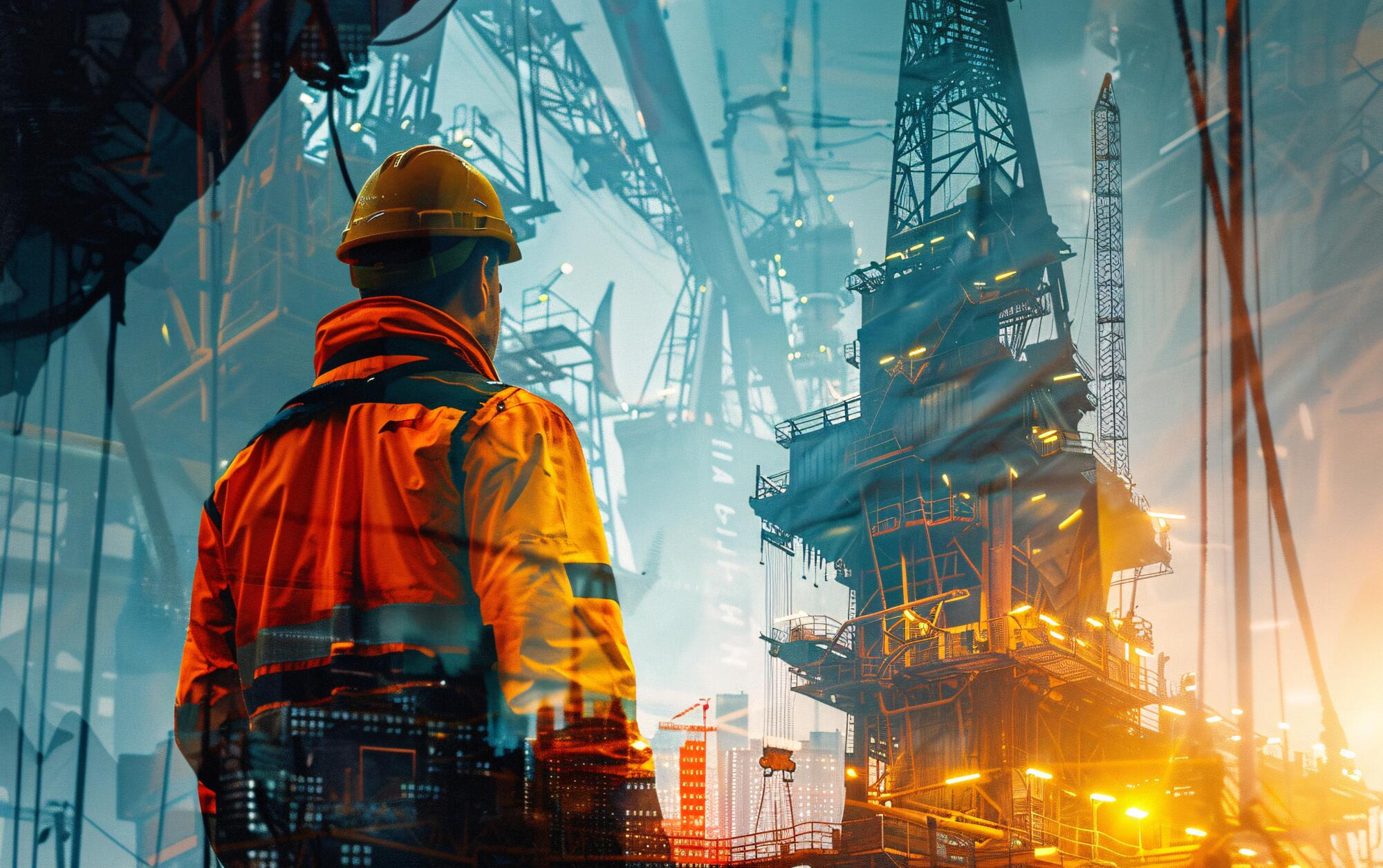 oil rig workers oil rig workers